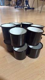 Emaille mokken 12 stuks, Huis en Inrichting, Keuken | Servies, Overige materialen, Gebruikt, Ophalen of Verzenden, Overige stijlen