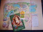 Efteling park boekje met plattegrond en parkeer sticker 1985, Ophalen of Verzenden, Zo goed als nieuw, Overige typen