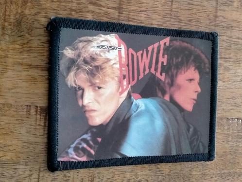 David Bowie pop vintage photo foto patch embleem kleding 2, Verzamelen, Muziek, Artiesten en Beroemdheden, Gebruikt, Kleding, Verzenden