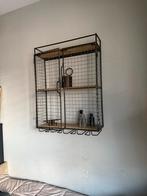 Hangwandkast Hout & Metaal loods5, Huis en Inrichting, Ophalen, Zo goed als nieuw