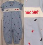 Maat 80 *SALE* 1-delig lichtblauw/wit Gymboree pak *NieuW*, Gymboree, Nieuw, Ophalen of Verzenden, Pakje