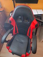 Gaming stoel, Huis en Inrichting, Bureaustoelen, Ophalen, Gebruikt, Zwart, Gaming bureaustoel