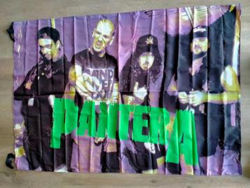 Pantera metal hardrock vintage band muziek vlag rock RARE beschikbaar voor biedingen