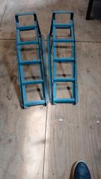 Oprij bokken, Ophalen, Zo goed als nieuw, Hydraulisch, Garagekrik
