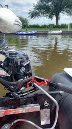 Nimarine Rubberboot met 6 PK Mercury Motor, Watersport en Boten, Ophalen, Gebruikt, 5 tot 10 pk, Viertaktmotor