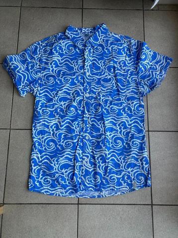 Nieuw blauw gekleurd hemd - maat L beschikbaar voor biedingen