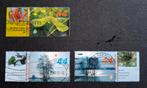 Nederland 2007 nvph nr Bomen in de Nederland 3x met tab, Postzegels en Munten, Postzegels | Nederland, Ophalen of Verzenden, Gestempeld