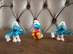 3 vintage smurfen, Verzamelen, Ophalen of Verzenden, Zo goed als nieuw, Verschillende Smurfen