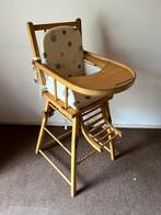 vintage retro houten kinderstoel eet stoeltje compleet, Kinderen en Baby's, Kinderstoelen, Overige typen, Zo goed als nieuw, Ophalen
