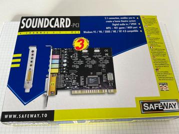 Safeway 5.1 PCI sound card voor vintage PC beschikbaar voor biedingen