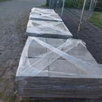 85 m2! Chinees hardsteen terrastegels.40x40x3 cm. 500 stuks, Ophalen, Gebruikt, Terrastegels, Natuursteen