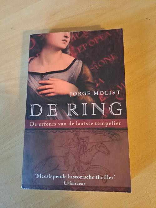 J. Molist - De ring, Boeken, Thrillers, Zo goed als nieuw, Nederland, Ophalen of Verzenden