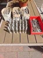 80 RVS A 4 bouten met ring. M 20 x 120. 150 euro., Ophalen of Verzenden, Zo goed als nieuw, 100 tot 250 mm, Rvs
