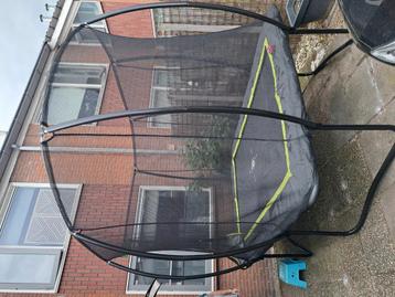 Zo goed als nieuw!! Exit toys trampoline 214x305 beschikbaar voor biedingen
