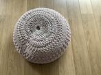 Lichtroze poef -, Ophalen, Overige materialen, Gebruikt, 50 tot 75 cm