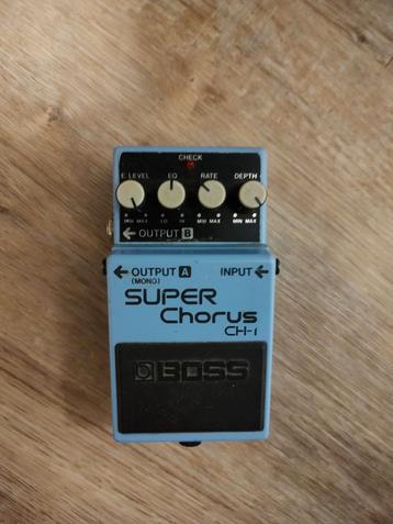 Boss CH-1 Super Chorus (analoog) '95 & '98 beschikbaar voor biedingen