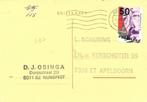 D.J. Osinga, Nunspeet - 02.1983 - briefkaart, Ophalen of Verzenden, Briefkaart