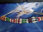 ~Hopi Native American Bone-Choker~( Lengte ca 65cm), Overige materialen, Verstelbaar, Verzenden, Nieuw