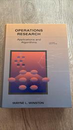 Operations research. Wayne L. Winston, Ophalen of Verzenden, Beta, Zo goed als nieuw, HBO