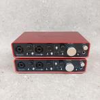 👉 2x Focusrite Scarlett 2i4 Audio Interface + MIDI, usb 🎵, Muziek en Instrumenten, Ophalen of Verzenden, Gebruikt