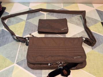Kipling Tas + Portemonnee + Aapje Davina beschikbaar voor biedingen