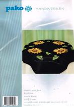 Cado opruiming pako borduurpakket dekservet, zonnebloemen, Ophalen of Verzenden, Nieuw, Handborduren, Borduurpakket