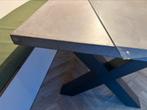 Eettafel 210x100, Huis en Inrichting, Tafels | Eettafels, Ophalen, Gebruikt, 100 tot 150 cm, 200 cm of meer