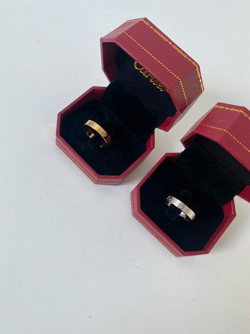 Cartier love ring, Sieraden, Tassen en Uiterlijk, Ringen, Nieuw, Dame of Heer, Goud, IJzer of Staal, Ophalen of Verzenden