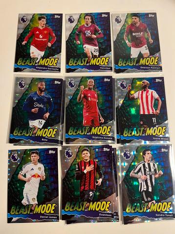 Beast mode bundel (topps premier league 25-26) beschikbaar voor biedingen