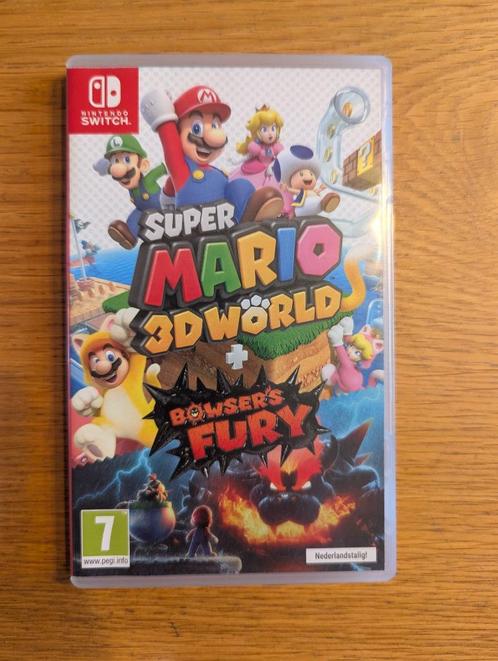 Super Mario 3D World + Bowser's Fury, Spelcomputers en Games, Games | Nintendo Switch, Zo goed als nieuw, Platform, 3 spelers of meer