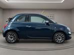 Fiat 500C 1.0 Hybrid Star 2020 BLAUW | Cabrio | Apple CarPla, Auto's, Gebruikt, Euro 6, Cabriolet, Leder en Stof