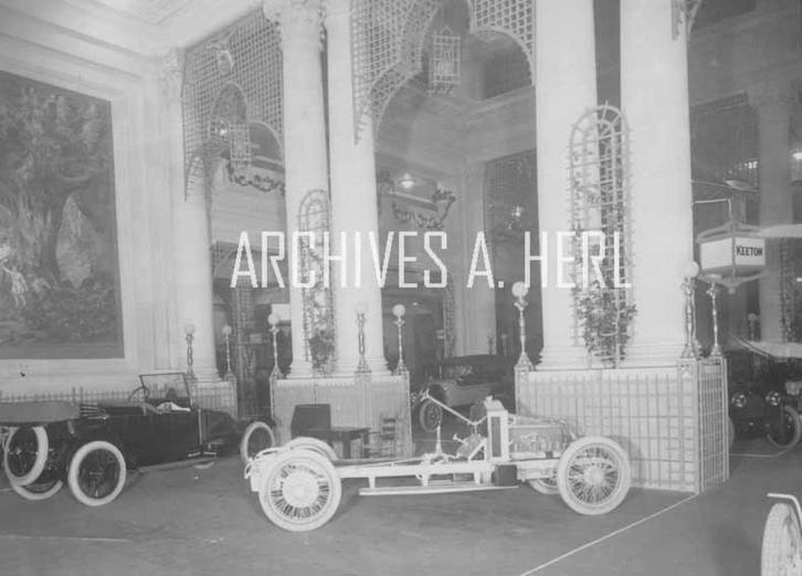 Keeton  factory display 1913 Philadelphia auto show foto, Verzamelen, Automerken, Motoren en Formule 1, Nieuw, Auto's, Verzenden