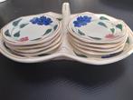 petite four setje SC boerenbont 417, Ophalen of Verzenden