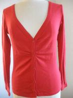 VERO MODA vest Bina LS V-NECK CARDIGAN rood maat M - nieuw -, Maat 38/40 (M), Vero Moda, Nieuw, Ophalen of Verzenden