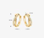 Mooie gouden Marie - Celeste oorbellen, Sieraden, Tassen en Uiterlijk, Oorbellen, Ophalen of Verzenden, Nieuw, Goud