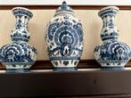 Delfts blauwe vazen kastset, Antiek en Kunst, Ophalen of Verzenden