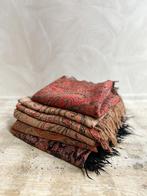 Vintage worteldoeken stof print, -, -, Ophalen of Verzenden, Zo goed als nieuw