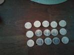 Te koop Shell voetbal munten uit 1970. Johan Cruyff , Euro's, Ophalen of Verzenden, Koningin Beatrix