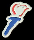 Bevrijdings pin- gelakt, Verzamelen, Speldjes, Pins en Buttons, Verzenden, Nieuw, Stad of Land, Speldje of Pin