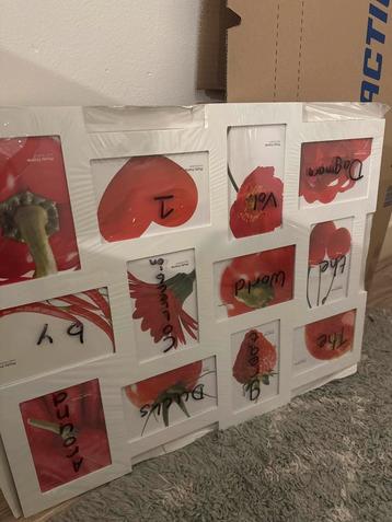 Fotolijst voor 12 foto's - Nieuw in plastic! beschikbaar voor biedingen