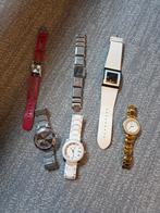 6 dames horloges, Sieraden, Tassen en Uiterlijk, Horloges | Dames, Ophalen of Verzenden, Gebruikt, Overige merken