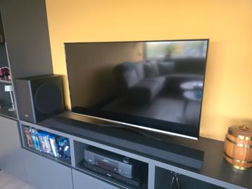 Samsung tv diagonaal 110 incl soundbar beschikbaar voor biedingen