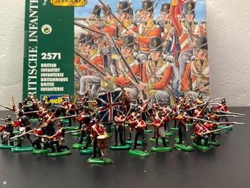 Revell Waterloo 2571 British Infantry hand-painted  beschikbaar voor biedingen