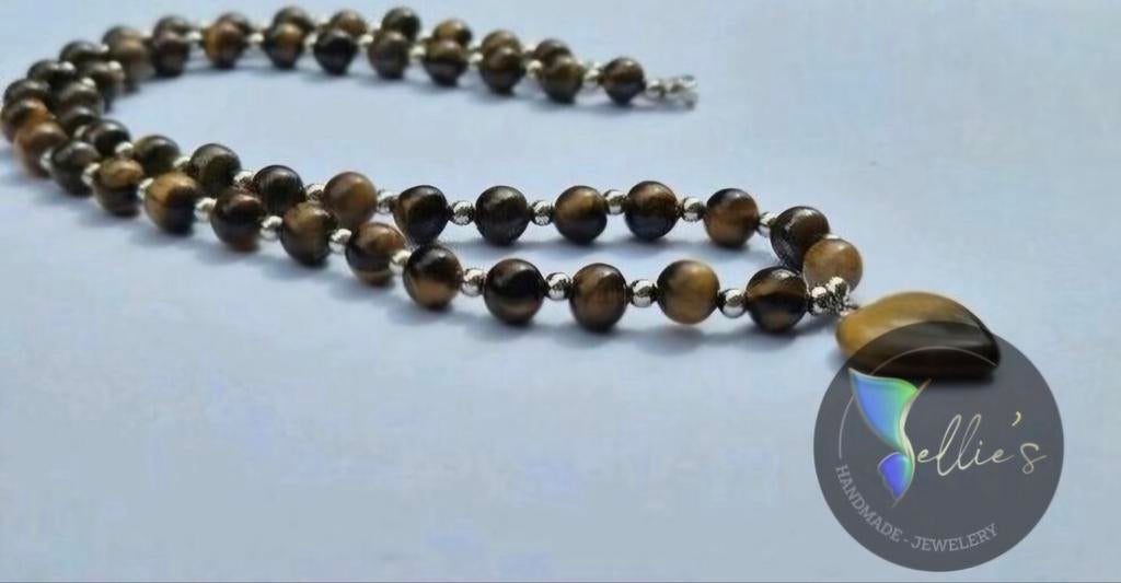 🦋 Sellie's handmade jewelery 🦋, Bruin, Nieuw, Ophalen of Verzenden, Steen of Mineraal