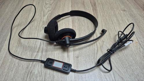 Sennheiser Epos USB headset - NIEUW, Computers en Software, Headsets, Zo goed als nieuw, Over-ear, Inklapbare microfoon, Mute-functie