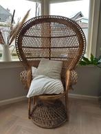 Rotan fauteuil/pauwenstoel rotan vd Sissyboy, Huis en Inrichting, Stoelen, Riet of Rotan, Zo goed als nieuw, Ophalen