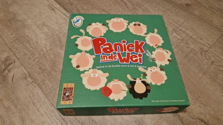 Bordspel Paniek in de Wei, Hobby en Vrije tijd, Gezelschapsspellen | Bordspellen, Gebruikt, Ophalen of Verzenden