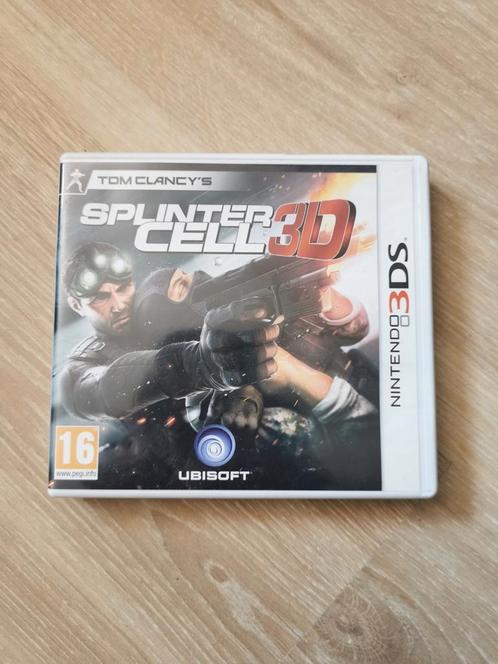 Tom Clancy's Splinter Cell 3D, 3ds, Spelcomputers en Games, Games | Nintendo 2DS en 3DS, Zo goed als nieuw, Overige genres, 1 speler