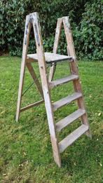 Vintage houten schilderstrap, Ophalen, Gebruikt