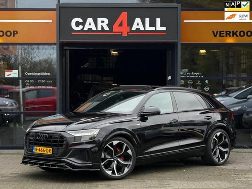 Audi Q8 50 TDI quattro 3X S-LINE/PANO/RSQ8/4-WIELSTURING/360, Auto's, Audi, Bedrijf, Te koop, Q8, 360° camera, 4x4, ABS, Achteruitrijcamera